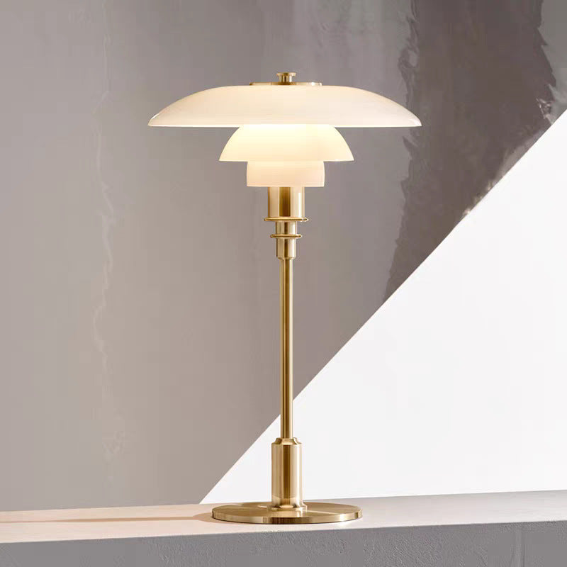 Nordvik dimmbare LED-Tischlampe – warmes Licht, skandinavischer Stil - Desfino