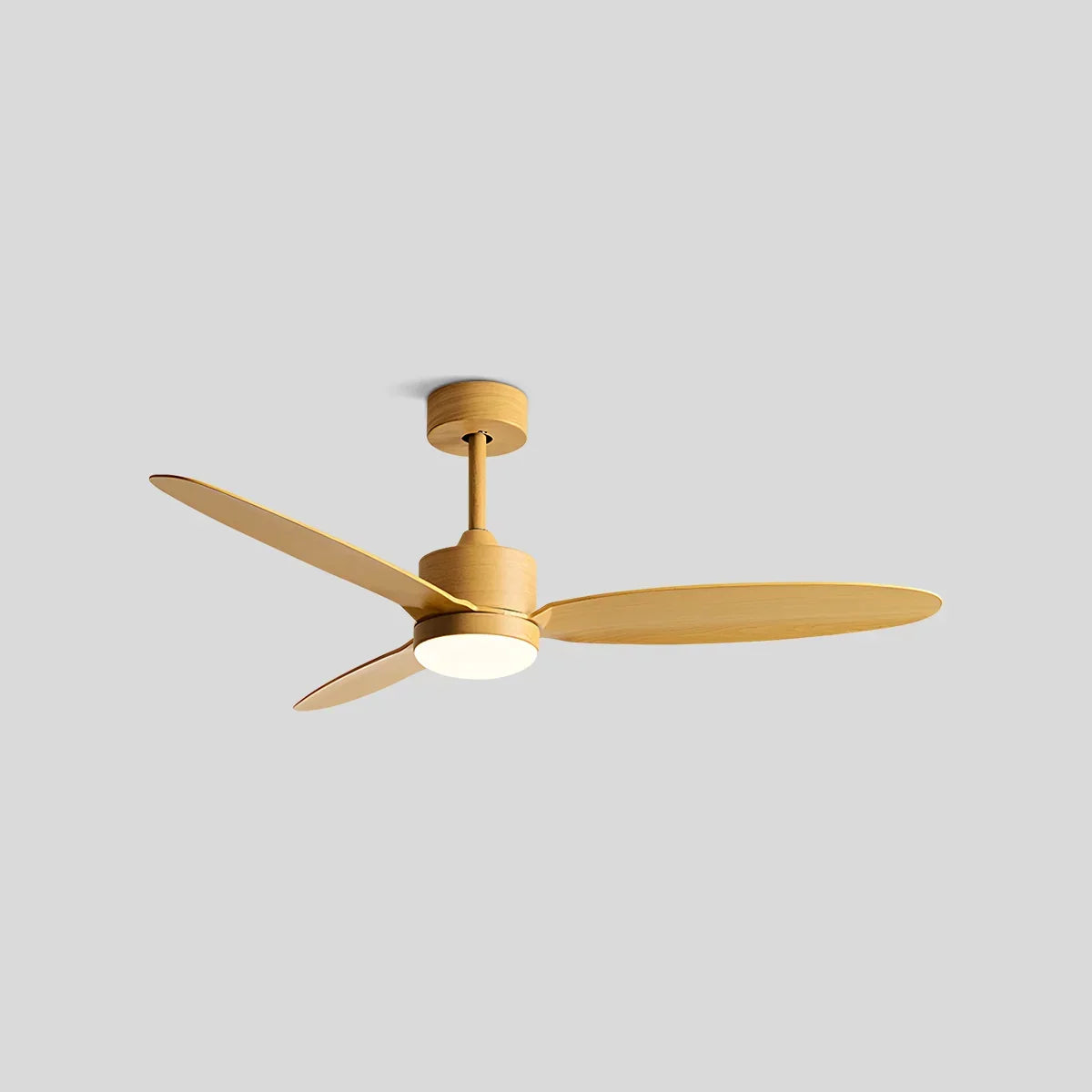 Deckenventilator mit 3 Flügeln und Licht fürs Schlafzimmer | Desfino