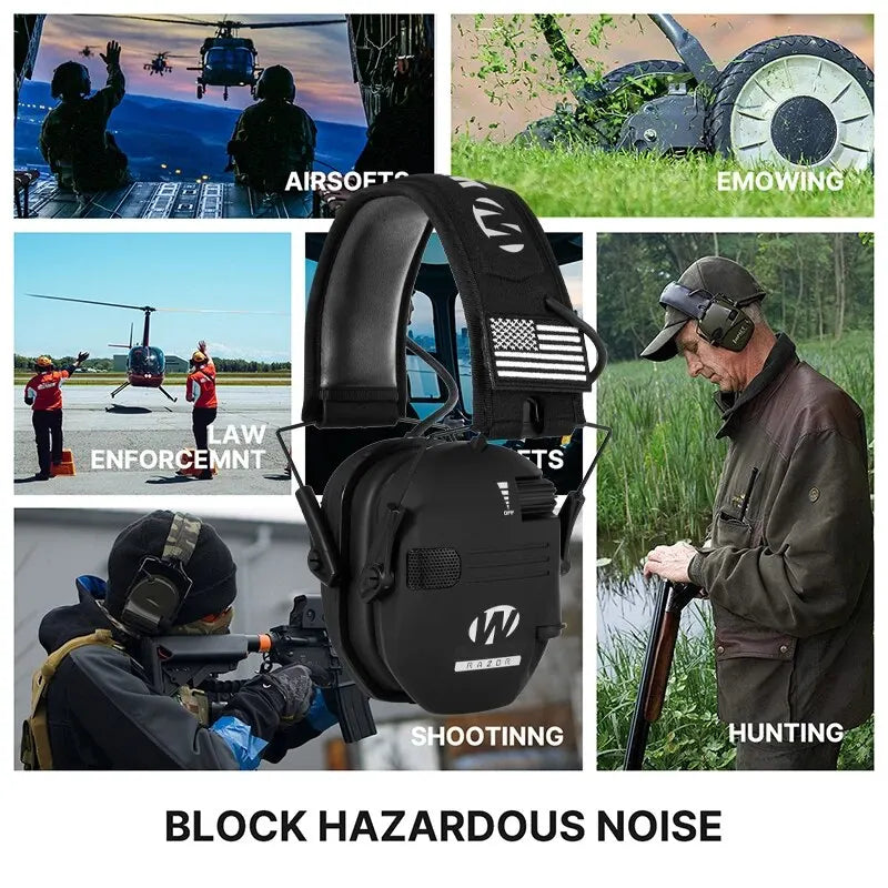 RangeSafe ANC fejhallgató lövészethez — 23 dB zajcsökkentés - Desfino