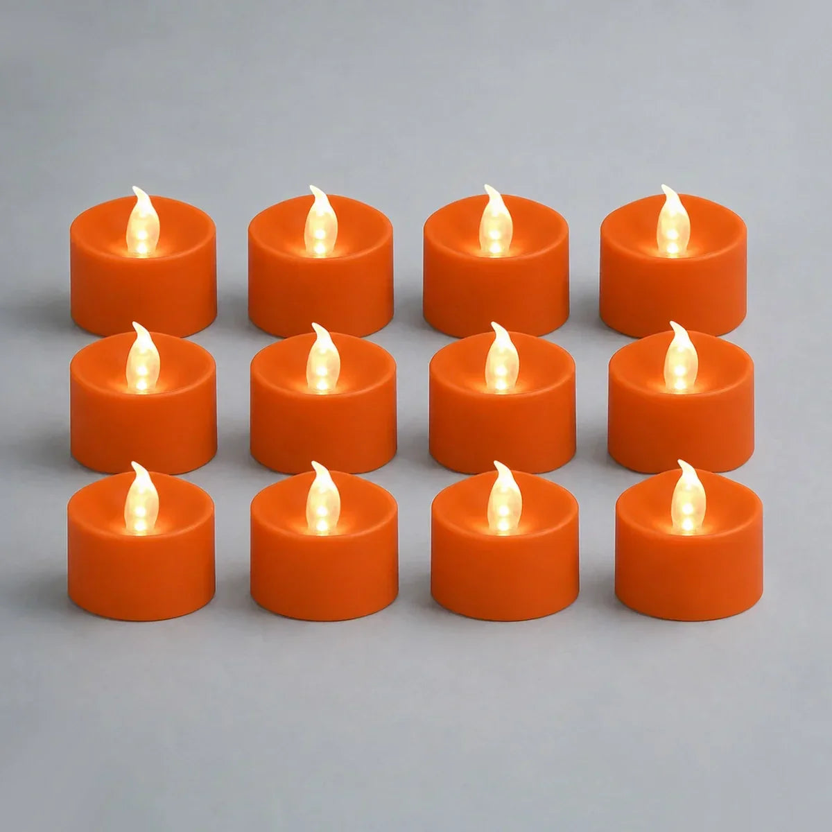 LED-Teelichter ohne Flamme, 100er-Pack × 18 | Desfino