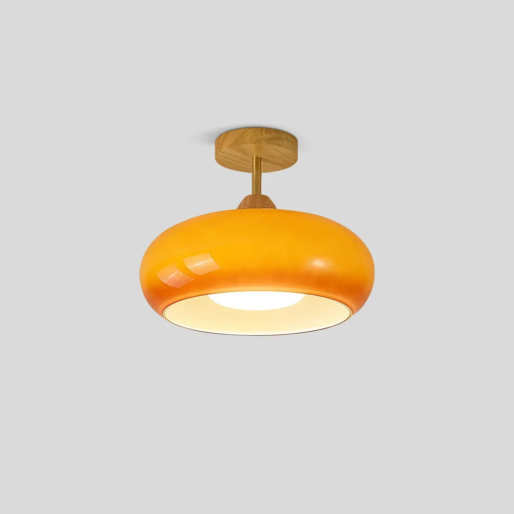 Retro-Glas-Deckenleuchte | Desfino