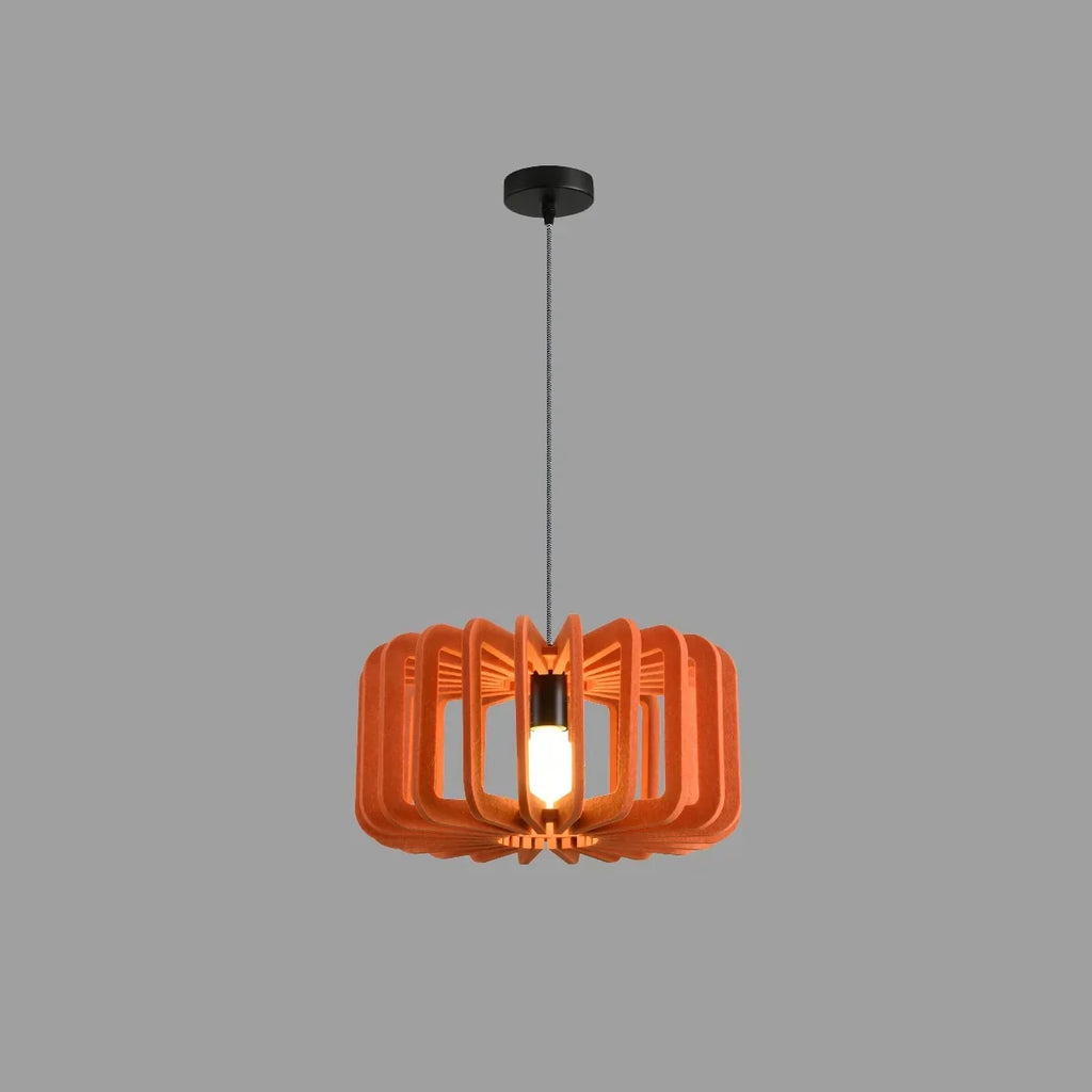 Column Shaped Birdcage Acoustic Pendant Light | Desfino