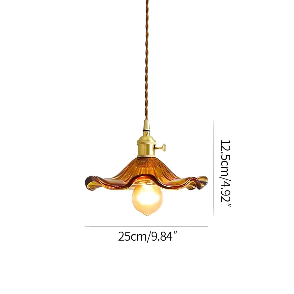 Nordic Japanese Glass Chandelier for Living Room | Desfino