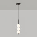 Orbet Stacked Glass Ball Pendant Lamp for Bedside | Desfino