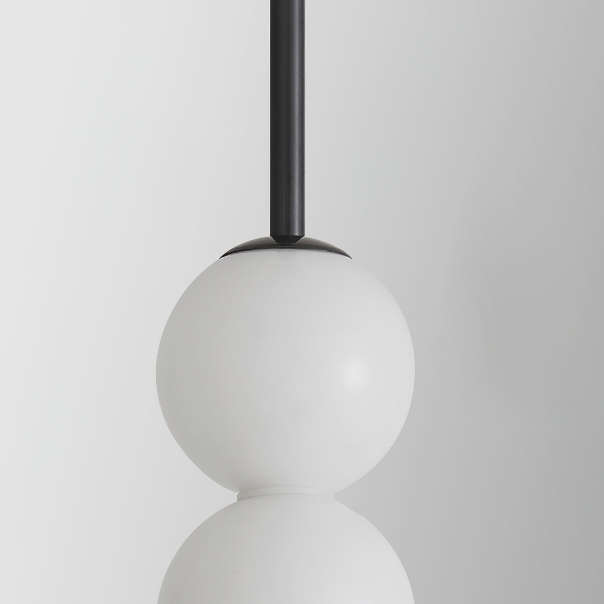 Orbet Stacked Glass Ball Pendant Lamp for Bedside | Desfino