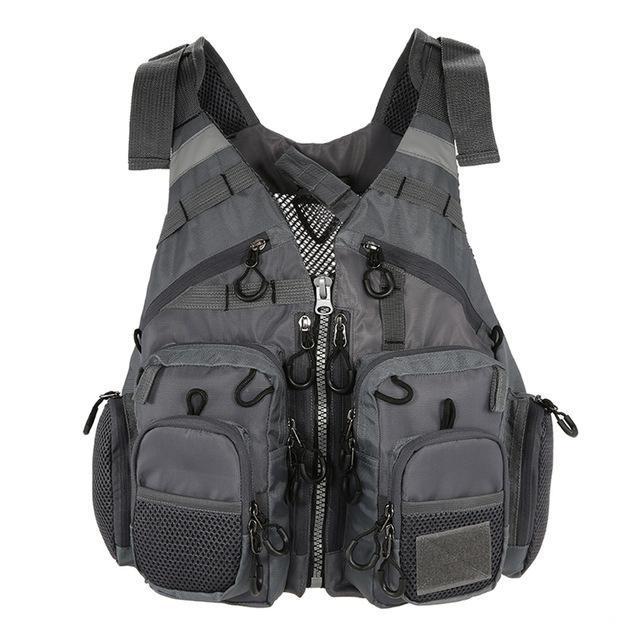 CastAway Angler Life Vest — 11+ Pockets Hands-Free Storage
