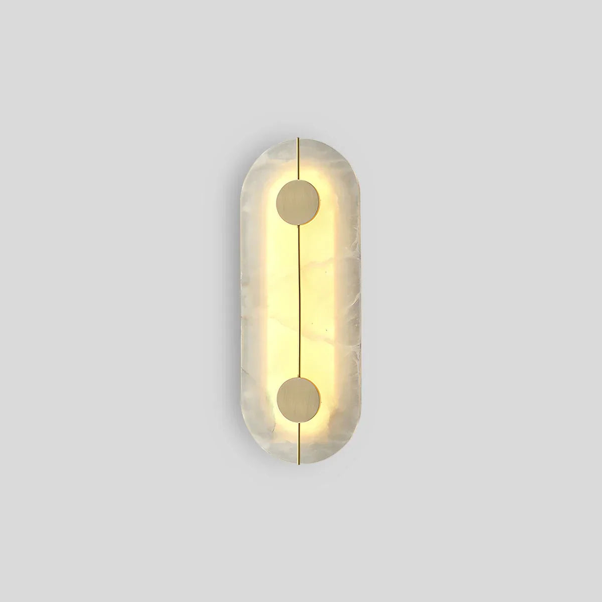 Light Luxury All Copper Spanish Alabaster Wall Light | Desfino