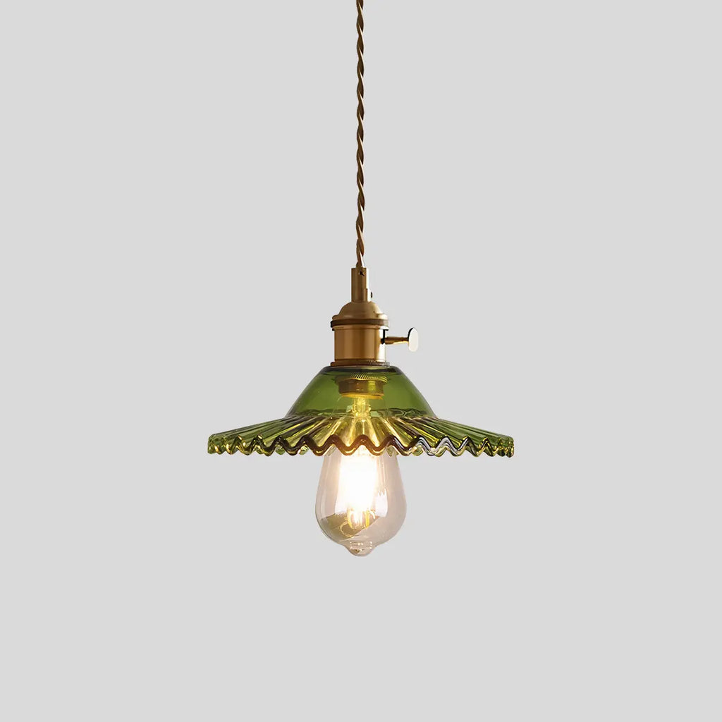 Isabel Glass Pendant Light for Kitchen Island | Desfino
