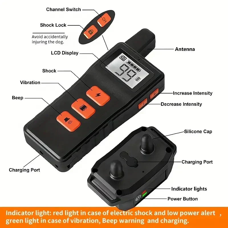 AstraPaw Waterproof Remote Dog Training Collar — 3 Modes - Desfino