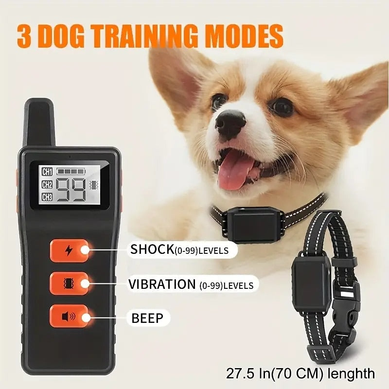 AstraPaw Waterproof Remote Dog Training Collar — 3 Modes - Desfino