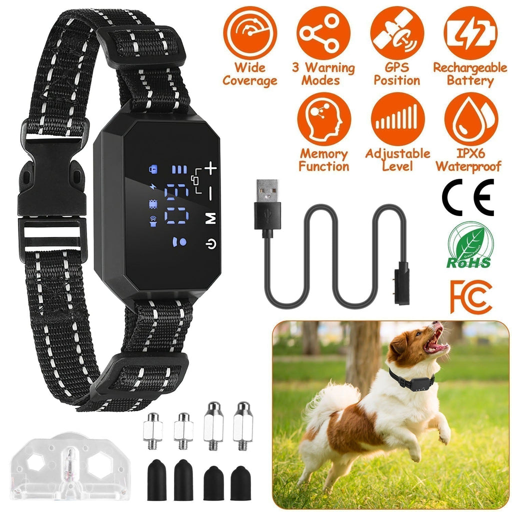 سياج الكلاب اللاسلكي بنظام GPS AstraGuard Pro - نطاق قابل للضبط من 30–1000m - Desfino