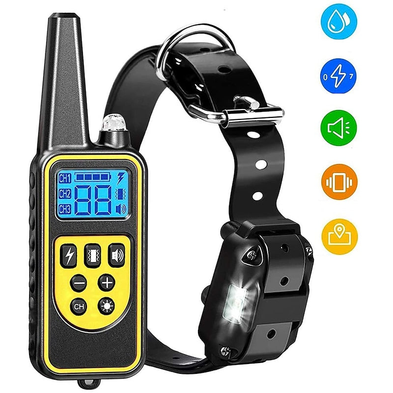 LumaPaw Pro Remote Dog Training Collar — LED Light Beacon - Desfino