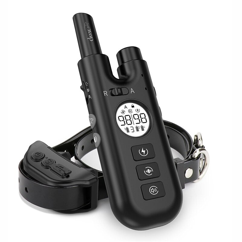 Collier pour chien BarkSense Pro — rechargeable, détection des aboiements étanche - Desfino