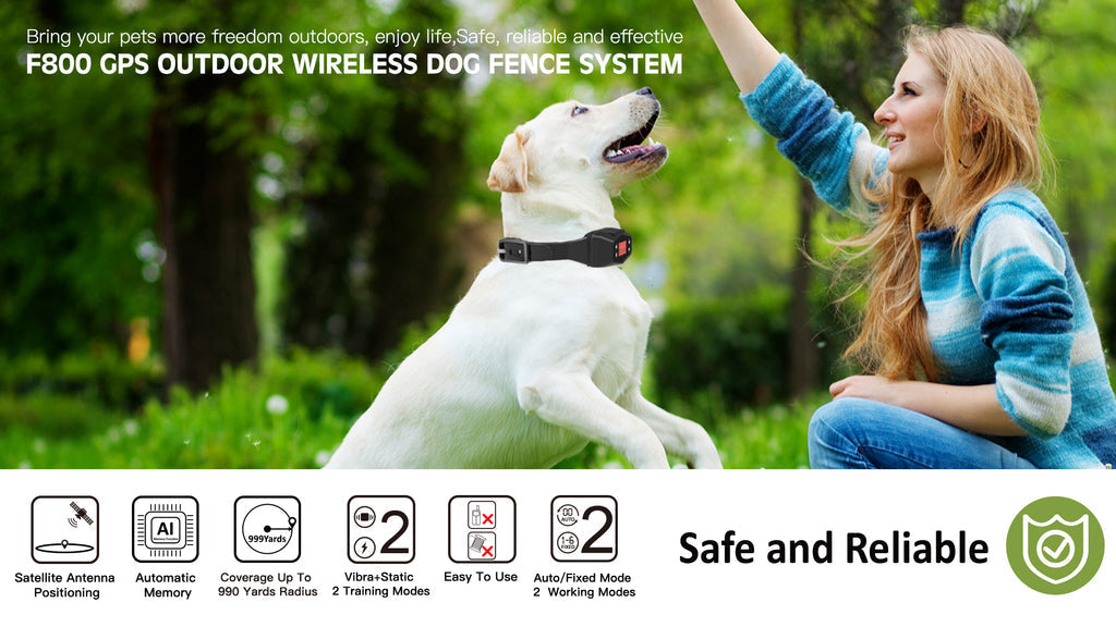 Bezdrátový GPS systém CanineGuard Pro pro oplocení psa — venkovní systém vymezení prostoru