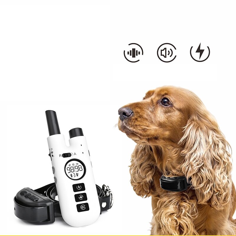 PawGuard Pro 無駄吠え防止首輪 - 充電式、防水、3モード - Desfino