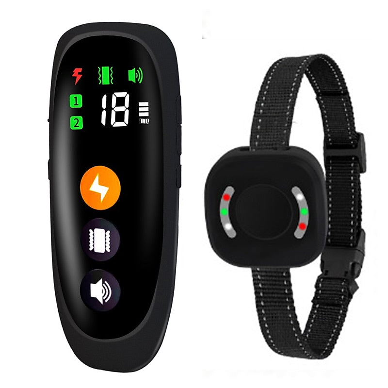 KiroPaw Pro Wasserdichtes Trainingshalsband — Signalton, Vibration & Licht | Desfino