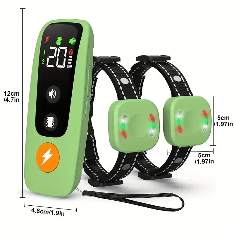 KiroPaw Pro Wasserdichtes Trainingshalsband — Signalton, Vibration & Licht | Desfino