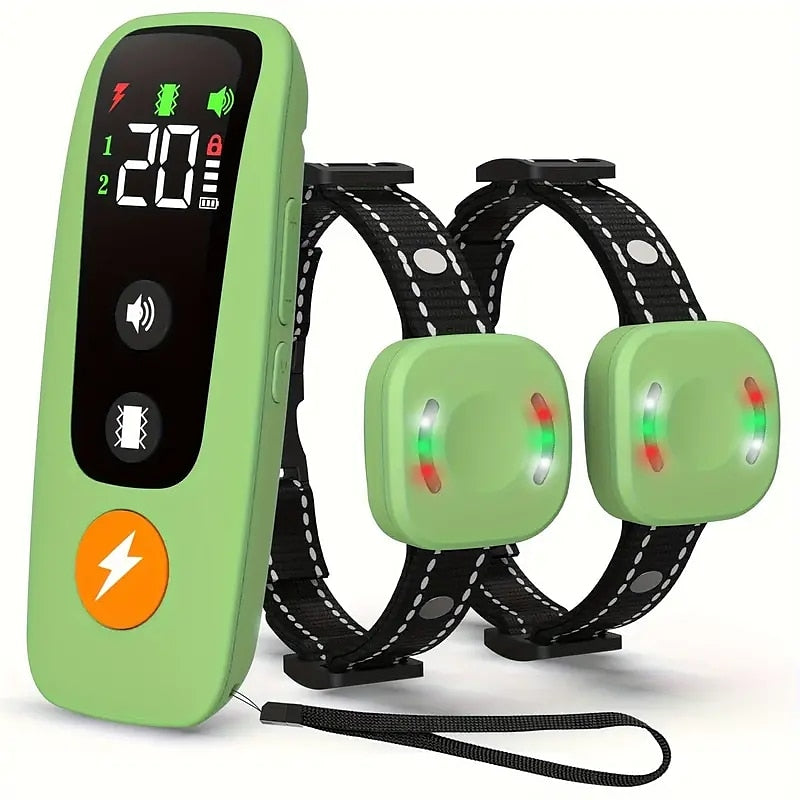 קולר אילוף נטען LumaPaw Pro — 4 מצבים, עמיד למים, 3.6–54.4 ק"ג - Desfino
