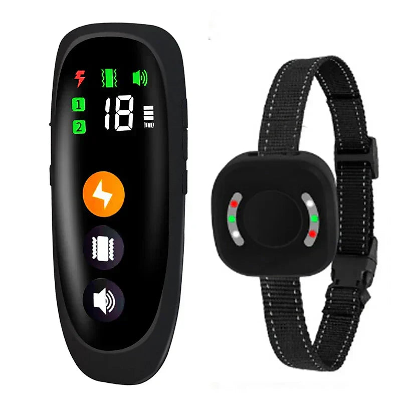 KiroPaw Pro Wasserdichtes Trainingshalsband — Signalton, Vibration & Licht | Desfino
