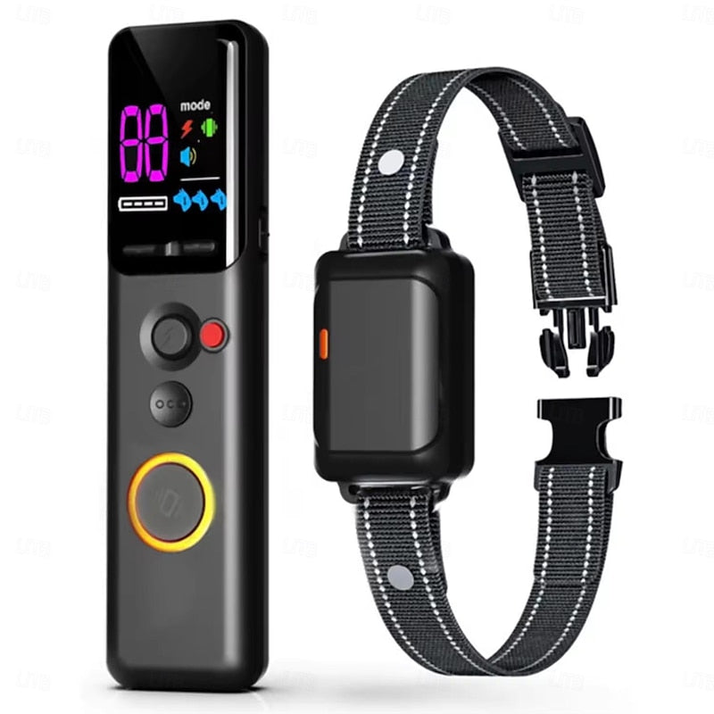 AstraPaw Pro waterdichte trainingshalsband voor honden — Trilling, geluid & schok - Desfino