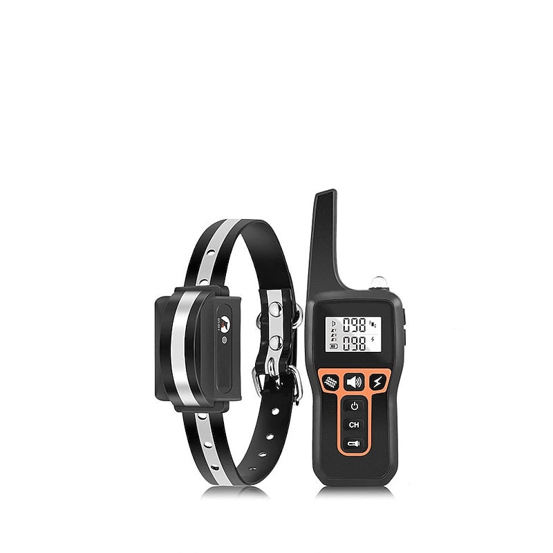 Collar impermeable recargable ZenRidge — 1000m, descarga/vibración/pitido - Desfino