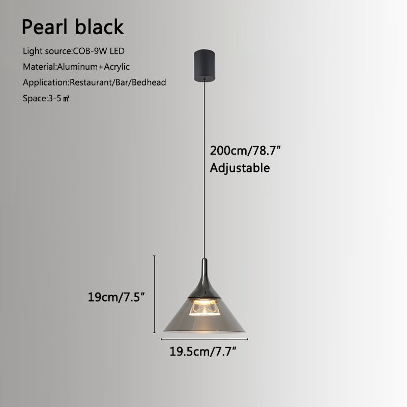 Nordic Led Art Pendant Light for Dining Room | Desfino
