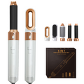 Lunera 5-in-1 Hair Styler — Coanda Auto Curler, Dryer & Flat Brush | Desfino