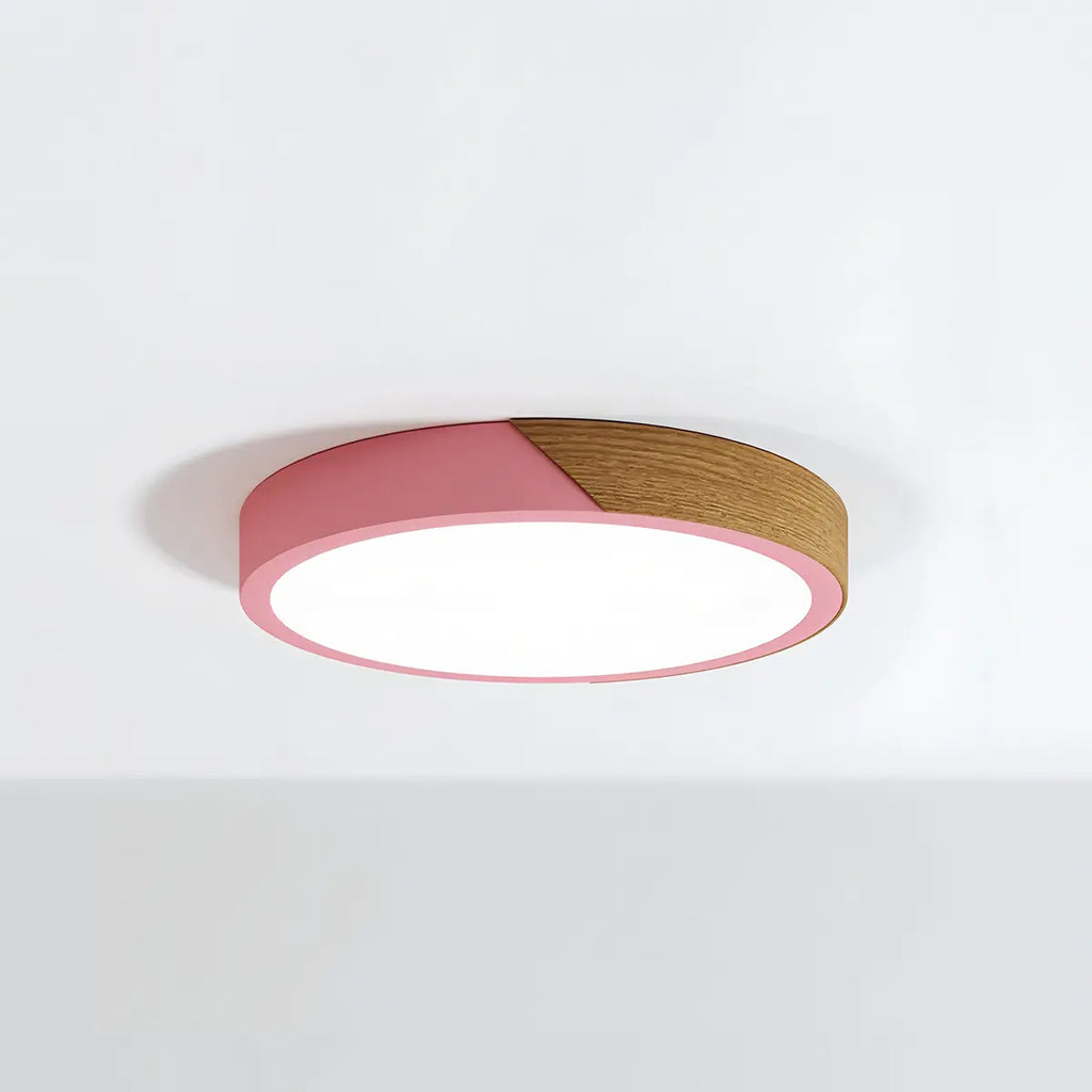 Minimalist Wood Ceiling Light for Bedroom | Desfino