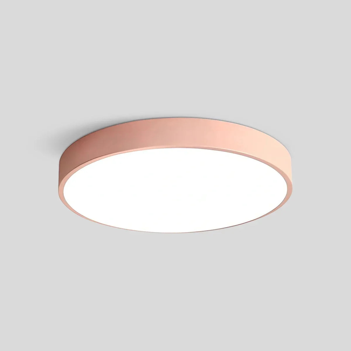 LED Minimalist Circular Macaron Ceiling Light | Desfino