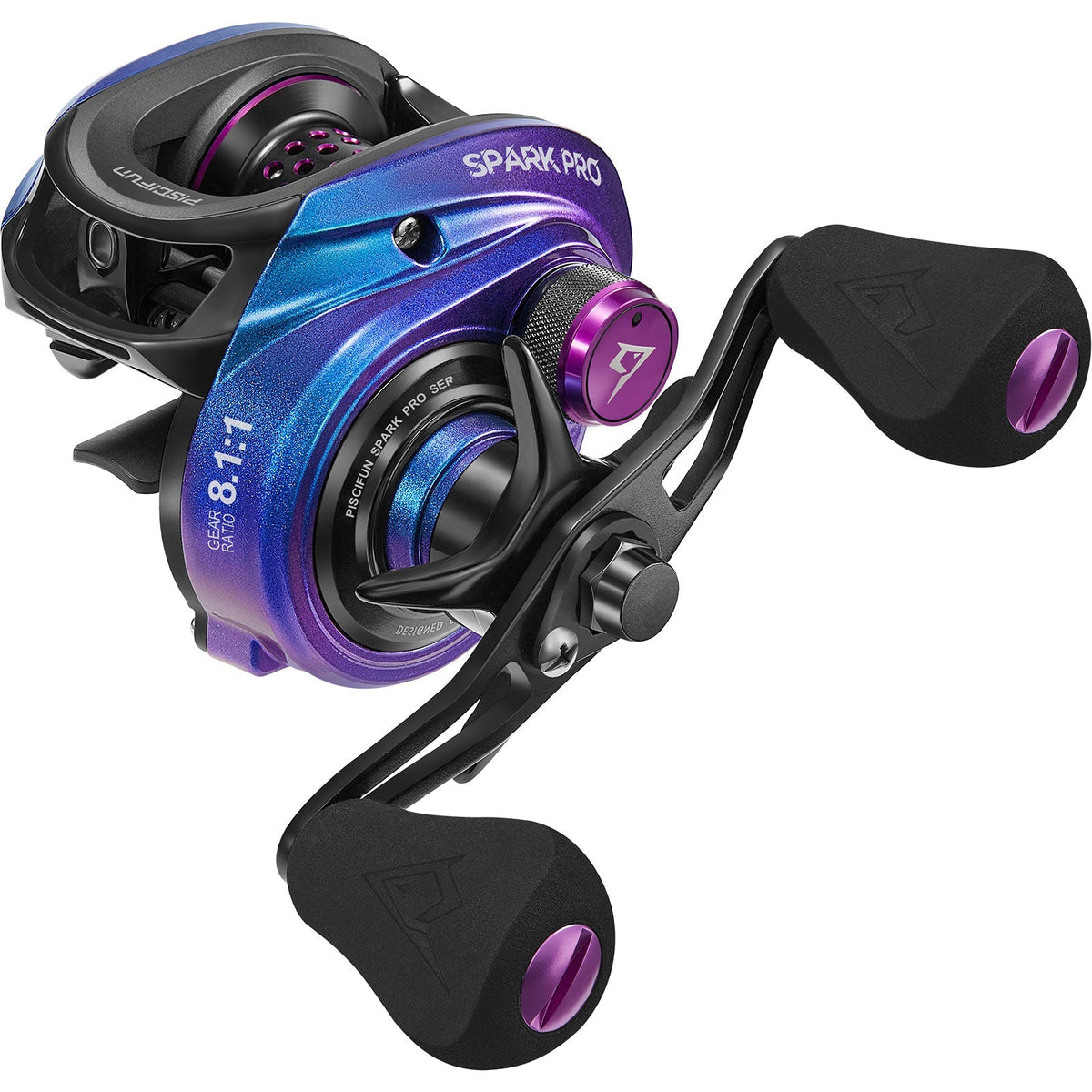 Baitcastingový naviják Piscifun Spark Pro — magnetická brzda, brzdná síla 16.5lb - Desfino