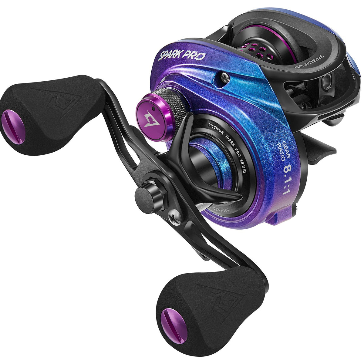 Baitcastingový naviják Piscifun Spark Pro — magnetická brzda, brzdná síla 16.5lb - Desfino