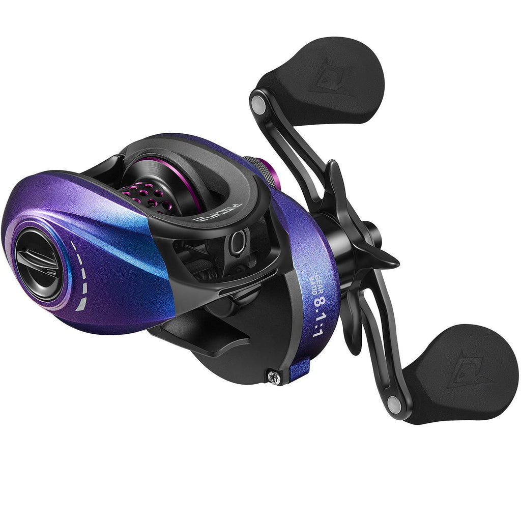 Baitcastingový naviják Piscifun Spark Pro — magnetická brzda, brzdná síla 16.5lb - Desfino