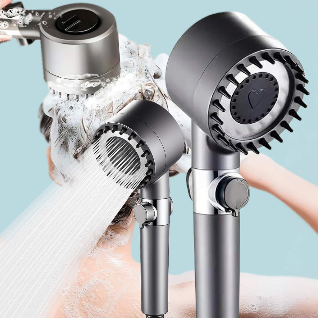 AquaPulse High-Pressure Filtered Showerhead