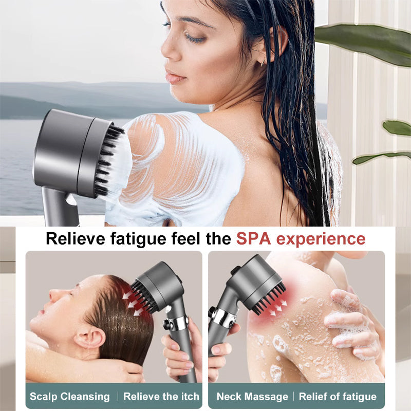 HydraPulse Showerhead — 200% Water Pressure, High-Velocity Spray