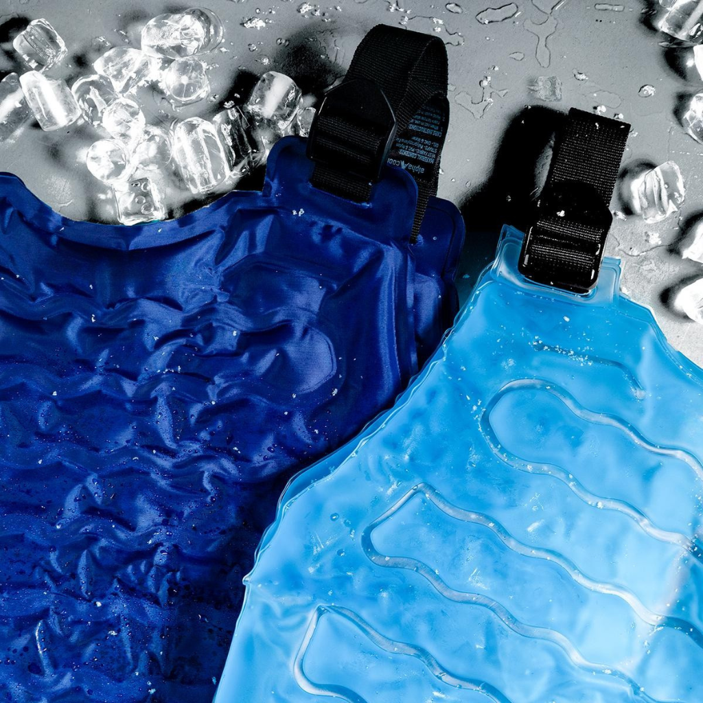 Gilet refrigerante regolabile PolarCore — Sollievo dal calore con nucleo in gel riutilizzabile - Desfino