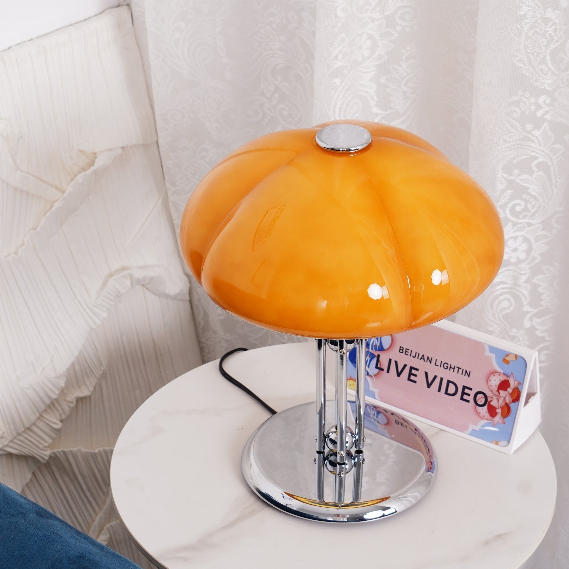 Quadrifoglio Tischlampe für das Schlafzimmer | Desfino