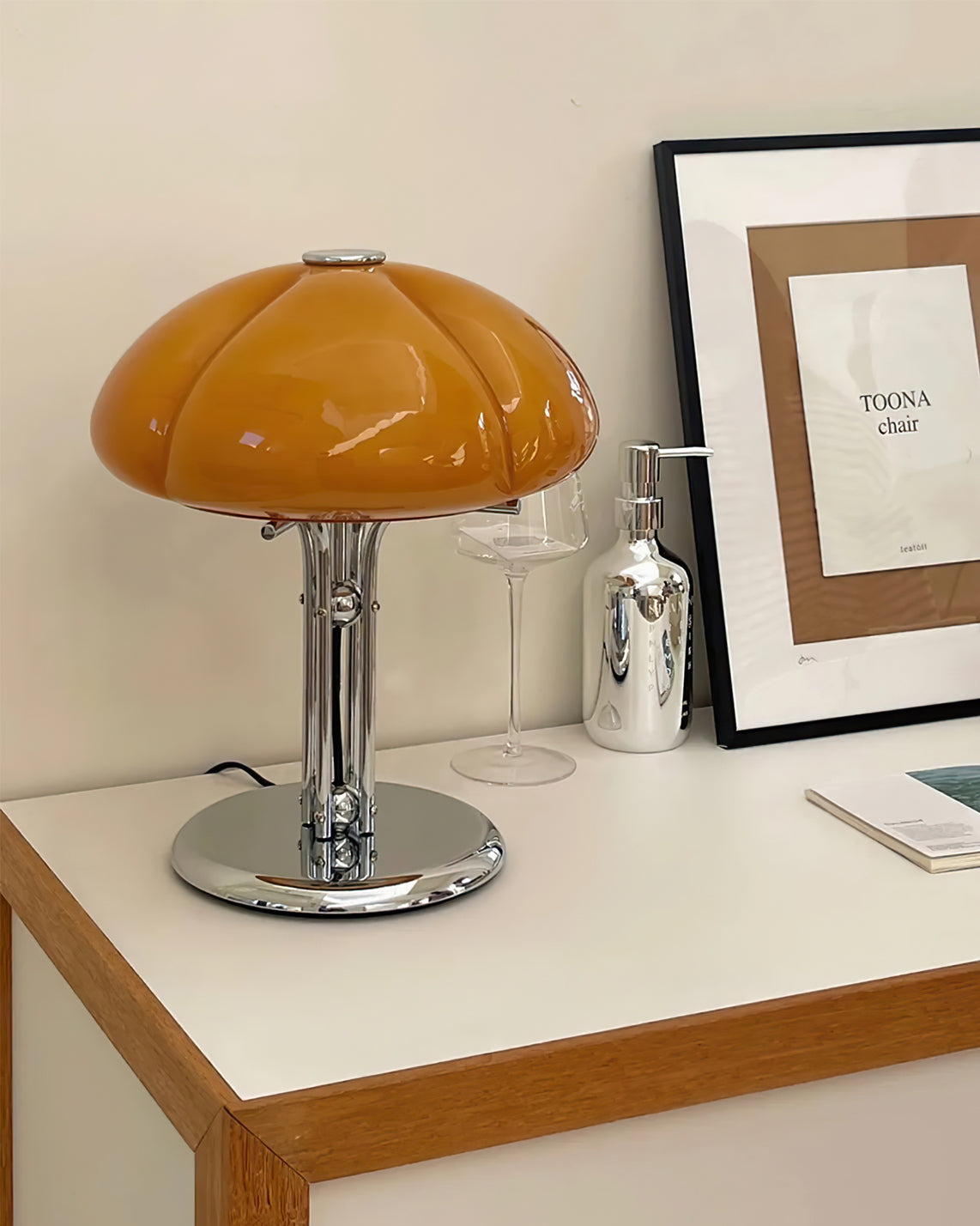 Quadrifoglio Tischlampe für das Schlafzimmer | Desfino