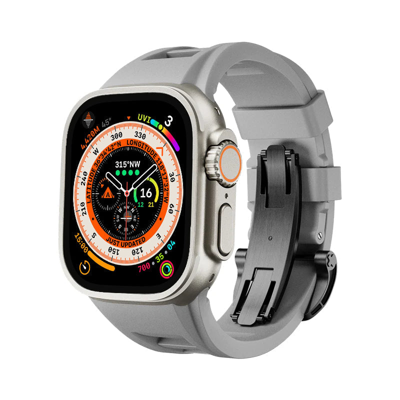 רצועת שעון ספורטיבית Zephra FKM — רצועה עמידה ל-Apple Watch - דספינו