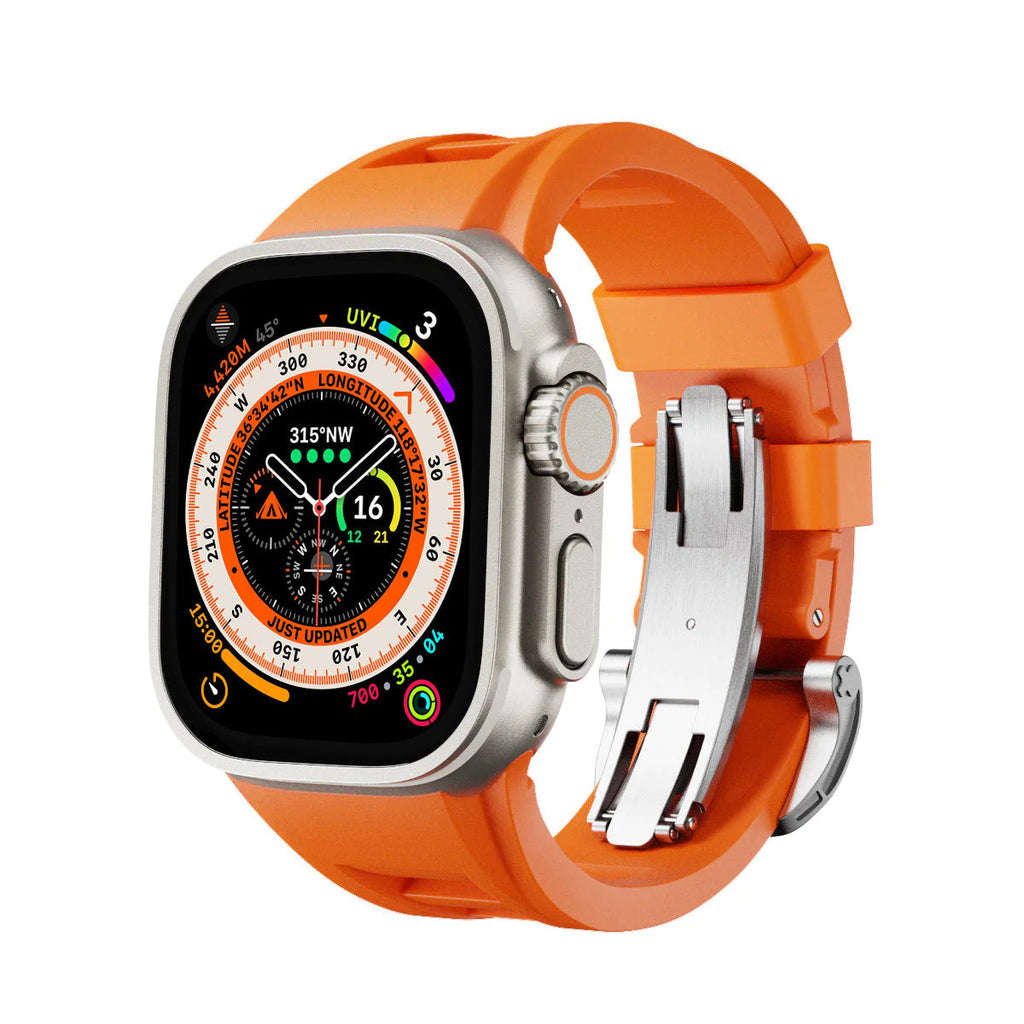 רצועת שעון ספורטיבית Zephra FKM — רצועה עמידה ל-Apple Watch - דספינו