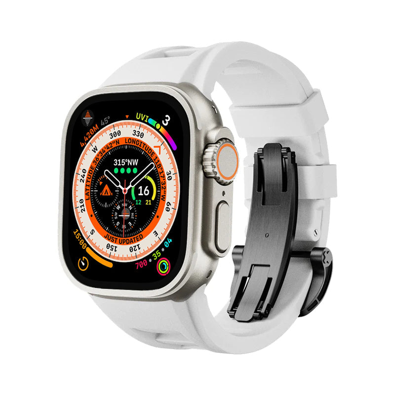 רצועת שעון ספורטיבית Zephra FKM — רצועה עמידה ל-Apple Watch - דספינו
