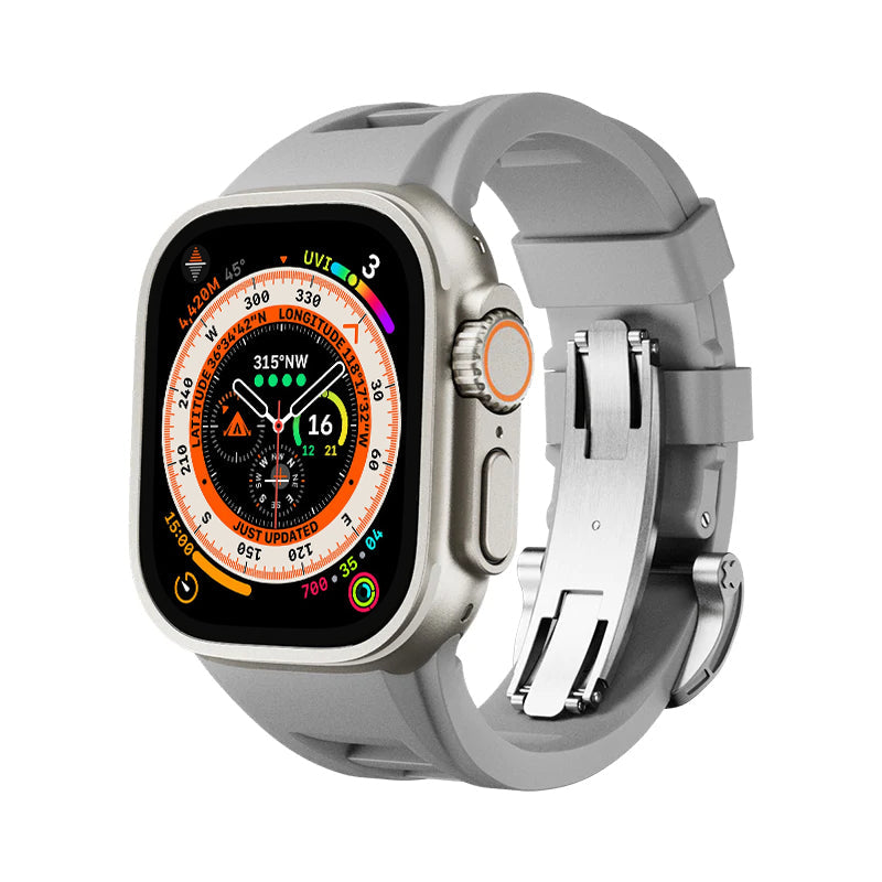רצועת שעון ספורטיבית Zephra FKM — רצועה עמידה ל-Apple Watch - דספינו
