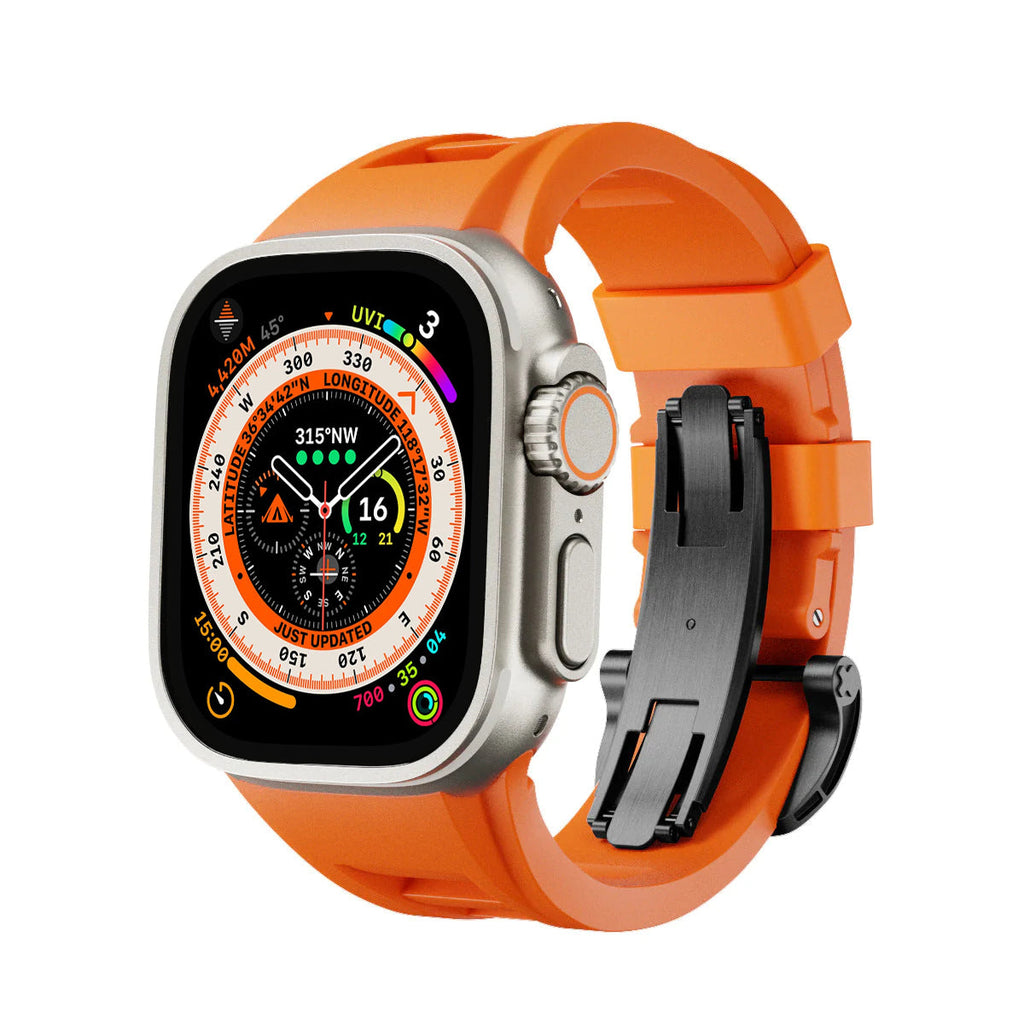 רצועת שעון ספורטיבית Zephra FKM — רצועה עמידה ל-Apple Watch - דספינו
