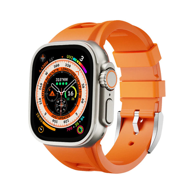 רצועת שעון ספורטיבית Zephra FKM — רצועה עמידה ל-Apple Watch - דספינו
