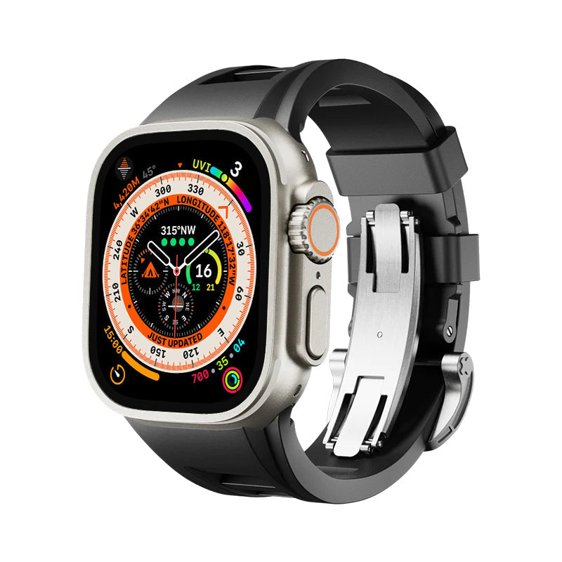 רצועת שעון ספורטיבית Zephra FKM — רצועה עמידה ל-Apple Watch - דספינו