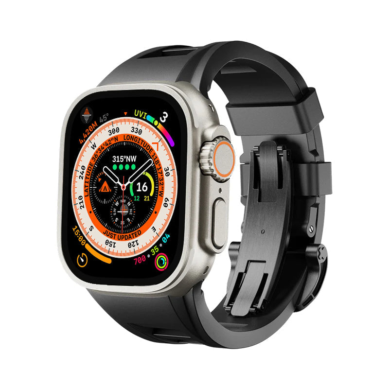 רצועת שעון ספורטיבית Zephra FKM — רצועה עמידה ל-Apple Watch - דספינו