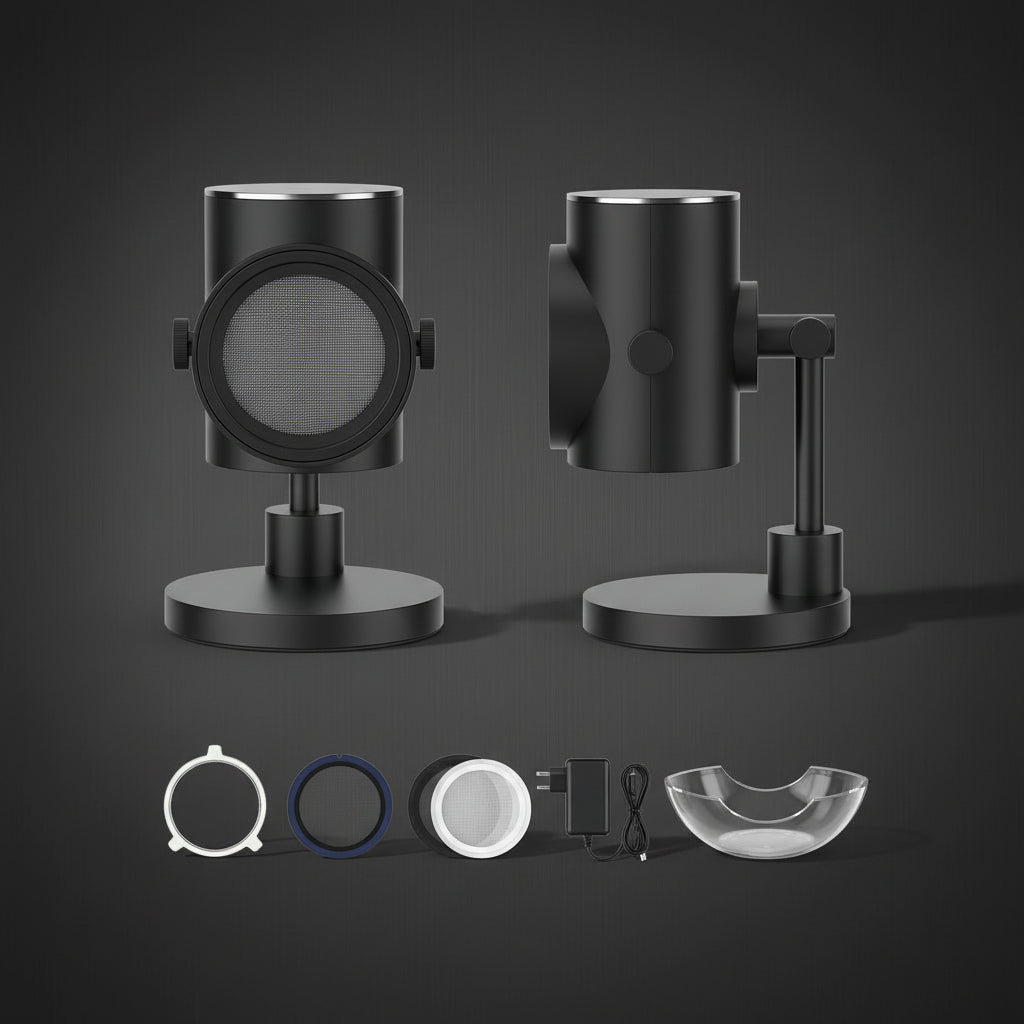 Campana extractora portátil para encimera — ventilador extractor de humo, olores y grasa - Desfino