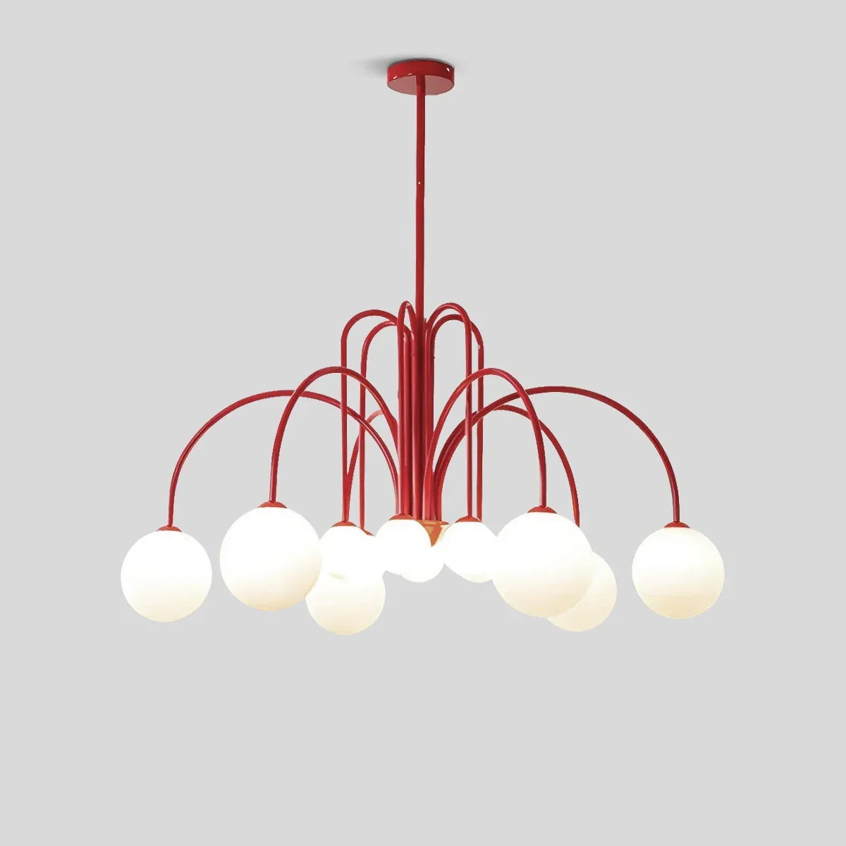 Avi Double Layer Glass Chandelier | Desfino