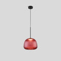 Nordic Pleated Colored Glass Pendant Light | Desfino