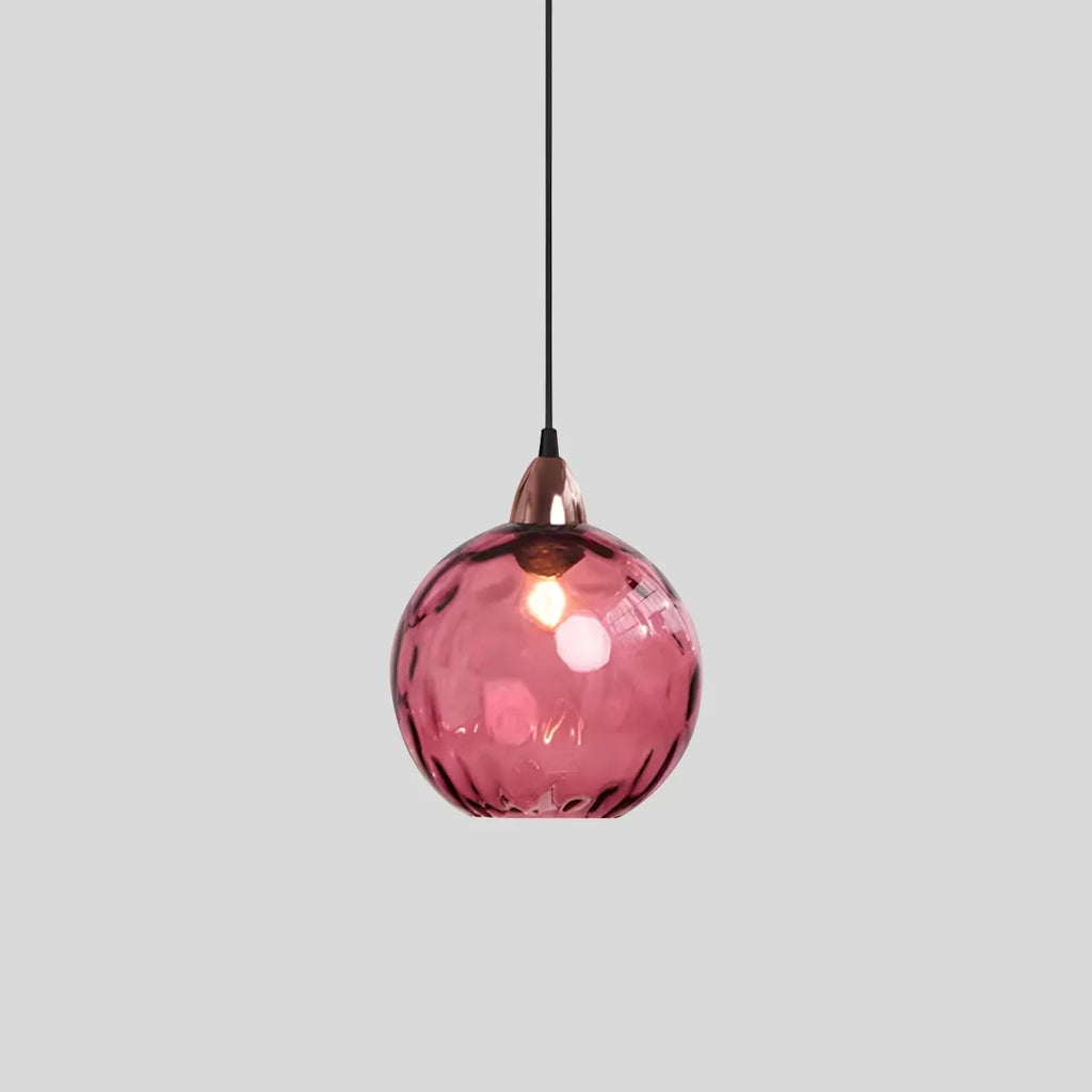 Colorful Glass Ball Pendant Light for Living Room | Desfino