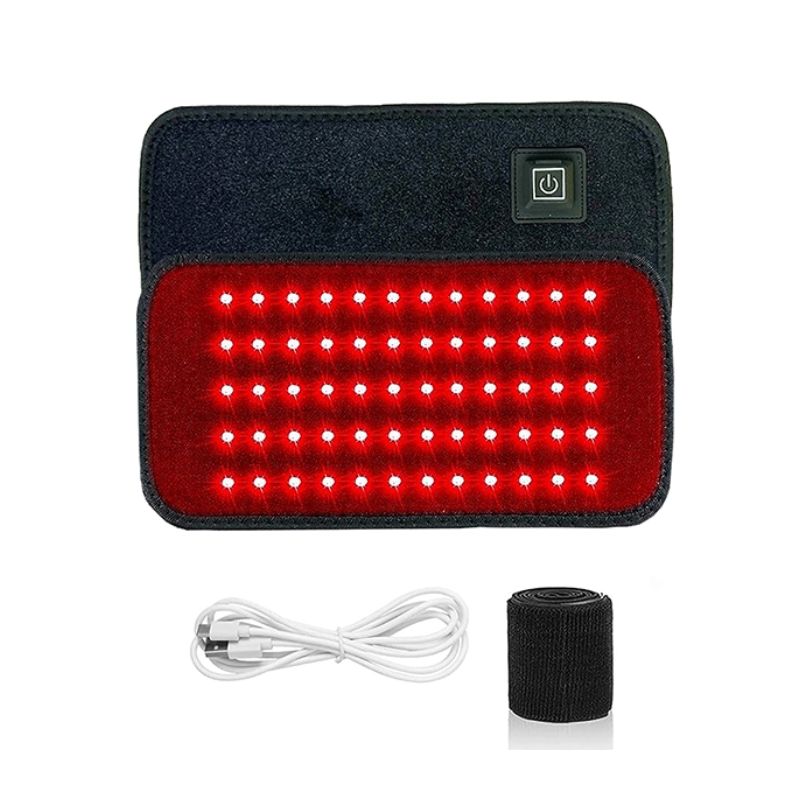 Viselhető vörösfényes párna — 60 LED, 130mW/cm², nulla EMF - Desfino